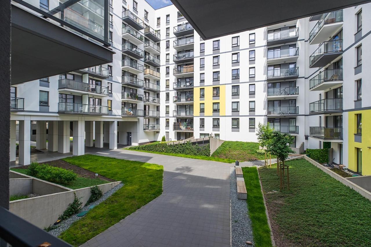 Wola Luxe Apartment Warschau Buitenkant foto